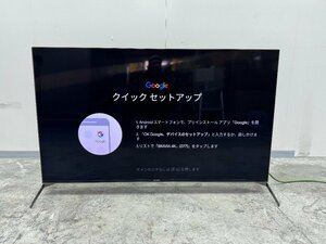 【1円スタート・美品】大阪発　SONY　4K液晶テレビ　KJ-55X9500H　55インチ　2020年製　G