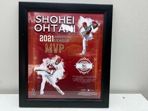 [ beautiful goods ]enzerus large . sho flat player 2021 year MVP acquisition memory MLB official frame use lamp. one part built-in other 1 point set 