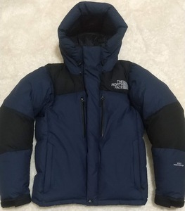 良品 １円　THE NORTH FACE　ノースフェイス　BALTRO LIGHT JK　バルトロライトジャケット　ダウン　 ネイビー　ブラック ND91710　L