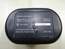 ( く-L-1544 )JVC KENWOOD XX Bluetooth ワイヤレス イヤホン 充電ケースのみ HA-XC50T ブラック 黒 充電確認済み 中古_画像5