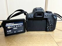 【希少品】Canon DOUBLE ZOOM KIT EOS kiss X8i ZOOM EF-S 18-55mm 3.5-5.6 IS STM 55-250mm 4-5.6 ダブルズームキット デジカメ キャノン_画像6