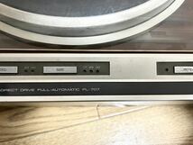 【希少品】Pioneer PL-707 レコードプレーヤー ターンテーブル パイオニア 木製 アンティーク 通電確認済み 現状品_画像5