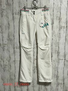 667　新品　FILA GOLF　フィラ ゴルフ　ゴルフパンツ　ナイロンパンツ　撥水加工　蓄熱　ゴルフウェア　sizeM