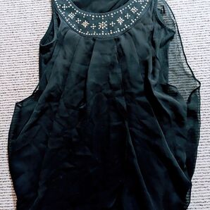INGNI 黒 トップス タンクトップ Мサイズ