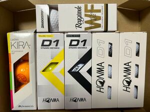 HONMA D1など3種類　新品　ボール