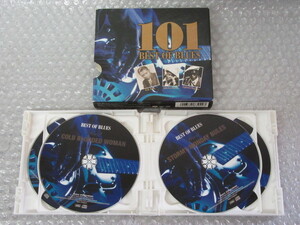 CD/4枚組/ベスト オブ ブルース101 /全101曲/4CD-322/25244/1-4/ジミーリード BBキング エリッククラプトン 他