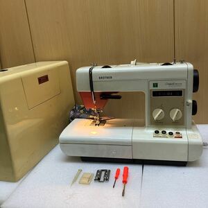 MK5297 BROTHER ZZ3-B752 Compal DELUXE ミシン 本体 ハンドクラフト 手工芸 動作品 20231225