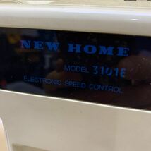 MK5323 ジャノメ JANOME 3101E ミシン NEW HOME 欠品あり　ジャクン　20231228_画像5