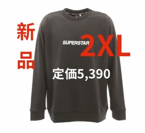 スーパースター SUPERSTAR ミズノ メンズ スウェットシャツ 2XL 長袖 トレーナー