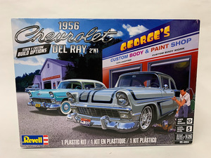 Revell 56 シボレー デル レイ レベル 1/25＊ベルエア Rat Hot Rod Lowrider ローライダー ホットロッド Mooneyes 50's ムーンアイズ amt