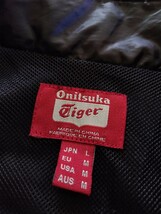 美品 レア Onitsuka Tiger オニツカタイガー ジップアップジャケット Lot.OKJ124 Lサイズ トラックジャケット ウインドブレーカー_画像5