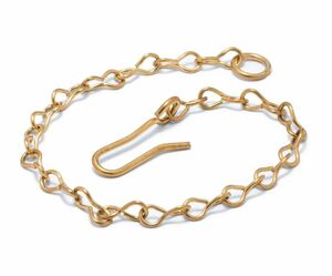 BRASS ブラス 真鍮 Metropolitan Police Whistle Chain ポリスホイッスル用 純正 チェーン イギリス UK GB ENGLAND イングランド 英国製