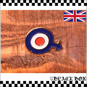 英国 インポート Pins Badge ピンズ ピンバッジ ラペルピン mods モッズ ターゲットマーク ラウンデル アロー イギリス UK GB RAF 空軍 109