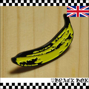 英国 インポート Pins ピンズ ピンバッジ banana バナナ PUNK パンク MODS モッズ イギリス イングランド UK GB ENGLAND 643