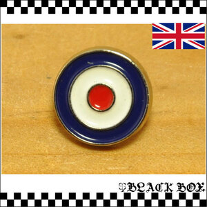 英国 インポート Pins ピンズ ピンバッジ MODS モッズ Punk パンク ターゲットマーク ラウンデル RAF 英国空軍 スピットファイア UK 414 SS