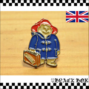 英国 インポート Pins Badge ピンズ ピンバッジ 画鋲 Paddington パディントン くま クマ GB UK イギリス ENGLAND イングランド 353の画像1