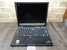 Ｈ511☆希少品☆IBM☆Think Pad X40☆60GBハードディスク☆メモリ1GB★12ｗ液晶ノートパソコン★現状渡し品_画像1