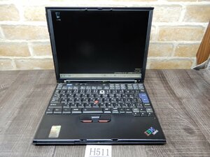 H511* rare goods *IBM*Think Pad X40*60GB hard disk * memory 1GB*12w liquid crystal laptop * present condition delivery goods 