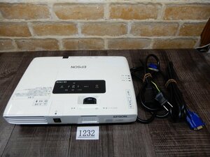 1232☆HDMI接続★明るい2600lm★3LCD方式★EPSON★小型プロジェクター★EB-1761W★