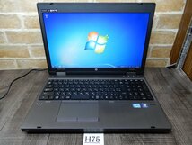 Ｈ75☆程度良★Windows７ プロ 32BIT リカバリ―類付★Core i5-2.4G★DVD★HP★テンキー付ノートパソコン★HP Pro BooK6560b_画像1