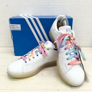 1192◎ 新品未使用 訳あり adidas STAN SMITH アディダス スタンスミス 靴 シューズ スニーカー ローカット ホワイト レディース23.5