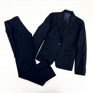 1132◎ SUIT SELECT スーツセレクト セットアップ スーツ テーラード ジャケット パンツ スラックス ブラック レディース5