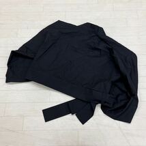 1262◎ 日本製 agnes b. アニエスベー トップス ジャケット 羽織 メンズ合わせ 長袖 無地 カジュアル ブラック レディース 1_画像2