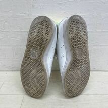 1263◎ adidas STAN SMITH アディダス スタンスミス 靴 シューズ スニーカー ローカット フラット ソール ホワイト レディース24.5_画像6