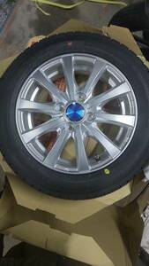 155/65R14 グッドイヤーICENAVI7 アルミホイール付き　14×4.5Ｊ　45　4Ｈ100新品