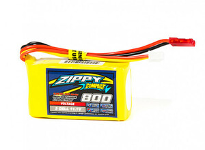 Compac 11.1V 800mAh 20C40C ZIPPY リポ リチウムポリマー バッテリー★ホビーショップ青空