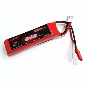 Kypom K6 7.4V 600mAh 35C70C リポ バッテリー★ホビーショップ青空