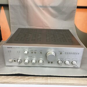 【ジャンク品】ONKYO（オンキョー）ステレオアンプ Integra A-819 ※電源確認済み/ランプ点灯不良あり(管理番号：063102)