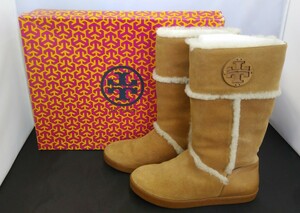 TORY BURCH (トリーバーチ) ムートンブーツ 7911103678 サイズ：7 (23.5～24cm程度) (管理番号：059103) a100