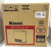【ジャンク品】 Rinnai（リンナイ） ガスファンヒーター プロパンガス SRC-364E 2018年製　※通電確認済み (管理番号：060110）_画像1