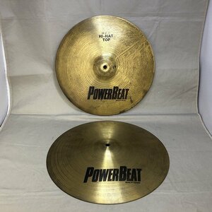 【中古品】SABIAN（セイビアン）POWERBEAT 14/35 14インチ ハイハットシンバル ペア（管理番号：046112）