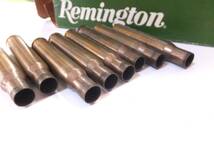 金属製 ダミーカート　30-06　Springfield　Remington　ライフル弾　安全処理済み　リロード不可　ケース付き　使用済み薬莢_画像7