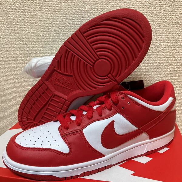 新品 未使用 黒タグ NIKE DUNK LOW SP nike dunk low sp university red cu1727-100 26.5cm mens ナイキ ダンク ロー