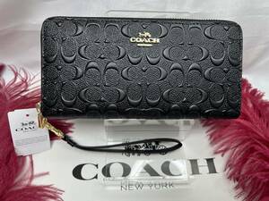 コーチ COACH 長財布 シグネチャー アコーディオン ジップ メンズ 財布 プレゼント 財布 レディース ファッション 新品 未使用 E137