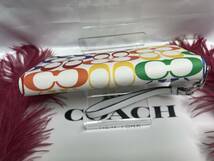 コーチ COACH 財布 長財布 シグネチャー ラウンドファスナー レインボー 長財布 C4537 プレゼント レディース 新品 未使用 A210_画像6