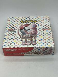 【シュリンク付】ポケモンカードゲーム ポケモンカード151（イチゴーイチ） 1BOX スカーレット&バイオレット　強化拡張パック