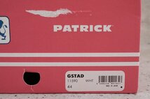 【送料無料】 【未使用品】 PATRICK パトリック GSTAD WHT 11590 グスタード ホワイト 44 27.5ｃｍ_画像4