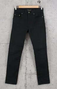 SAINT LAURENT PARIS サンローラン パリ ストレッチ スキニー ブラックデニム パンツ ジーンズ ブラック 525173 YG869 サイズ26