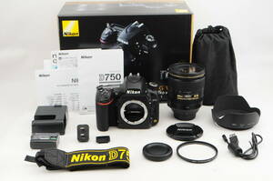 ★新品級★ Nikon ニコン D750 AF-S 24-120mm F4 G ED VR シャッター回数 7955回！カビ・クモリ無し 安心の動作保証品 元箱付 A647