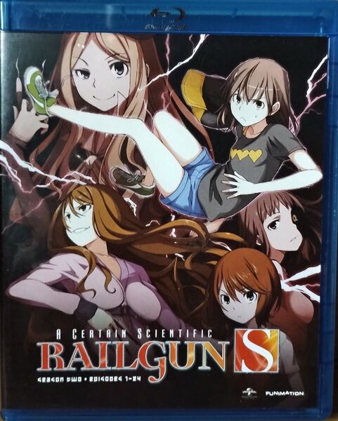 北米版/とある科学の超電磁砲/全24話/DVD