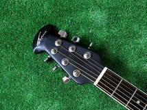 即決 Ovation 美品エレアコギター 程度良好オベーション製アコースティックギター Applause AE128 茶黒カラー 新品アコギ用ケース付_画像3