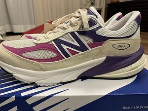 大谷翔平着用モデル NEW BALANCE U990TD6 width D WHITE PURPLE PINK ニューバランス ホワイト パープル ピンク 1 2 3 4 5 6 7 8 9