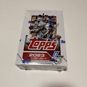 未開封　シュリンク付き　Topps 2023 NPB ベースボールカード 1box 2023 NPB Baseball Card 匿名送料無料