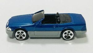 ○ MHA136 ホットウィール HotWheels Mercedes 500 SL メルセデス 青　5DOT ルース