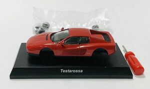 ○ MKA149 サークルKサンクス限定　1/64 京商 フェラーリ ミニカーコレクションⅦ　FERRARI TESTAROSSA テスタロッサ 赤　未組み立て