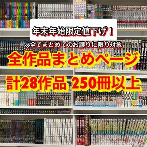 バラ売り◎ 漫画まとめページ 計28作品 250冊以上